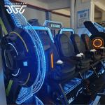 Four-seat Rotating 9D Virtual Reality Theater With multiplayer gaming suitable