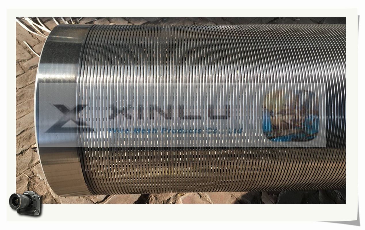 Ladder-Shaped Liquid Input Wire Wrap Screen Tube / Stainless Steel 205 / 304 / 316 / 316L Slot Water Well Johnson Screen