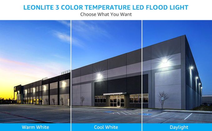 3000K 4000K 5000K Commercial LED Security Flood Lights For Landscape