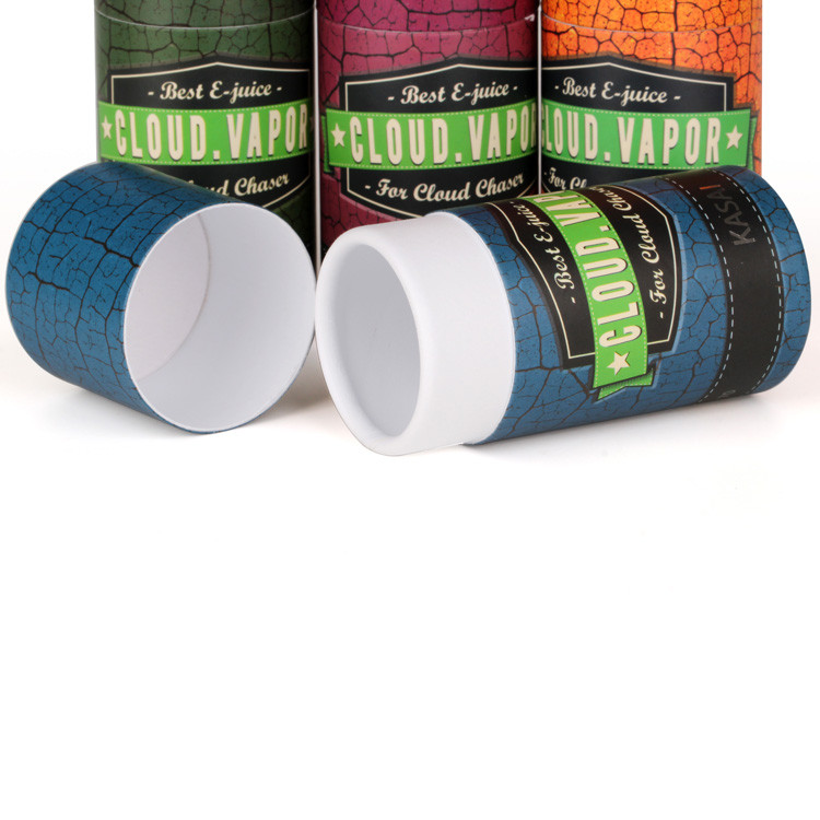 Cylinder Food Packing Boxes Custom Print , Cardboard Tube Packaging CMYK 4 Colors Printing