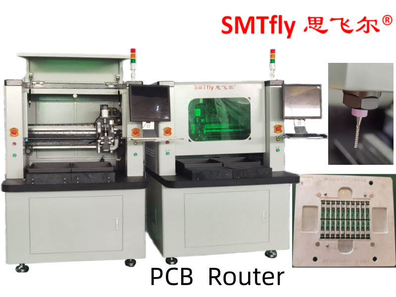 220V 4.2KW Automatic PCB Depaneling Router with Windows 7 System