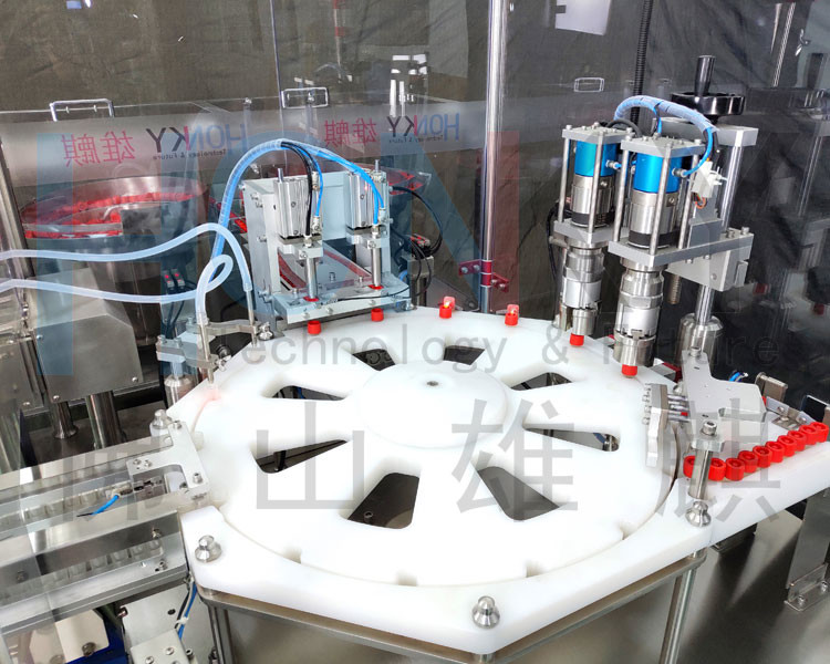 Virus Sampling Tube Liquid Filling And Capping Machine Full Automatic For Bio Reagent Packing