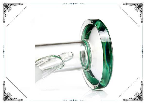 Showerhead Perc Smoking Glass Water Pipe Phoenix Star Straight Tube Green Blue