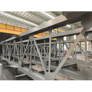 Hot Dip Galvanized Steel Truss Structures Fabricated With H Beams