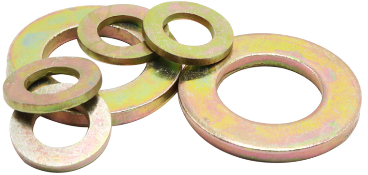 300HV Carbon Steel Color Zinc Flat Washer DIN125 Plain Washers
