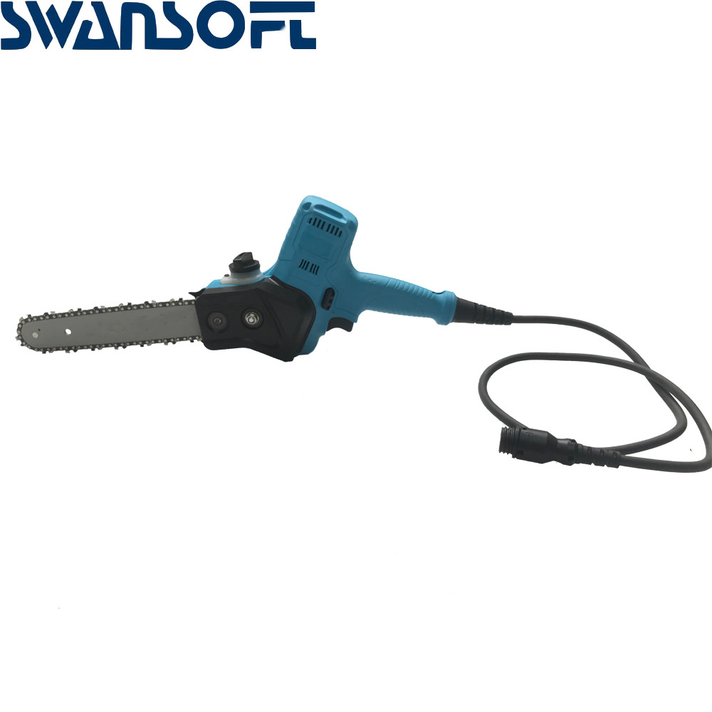 Swansoft 150mm Branch Cutting Chain Saw Electric One Hand Chain saw Electric Chainsaw