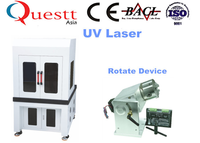 Industrial Laser Marking Machines , 355nm Wavelength Desktop Laser Marker