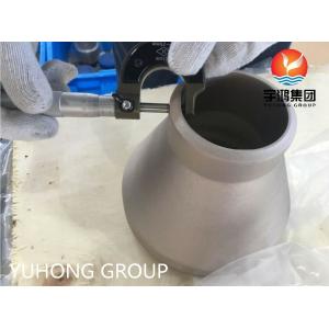 Copper Nickel Eccentric Ruducer ASTM B466 C70600 6" X 8" SCH80 Butt Weld Pipe