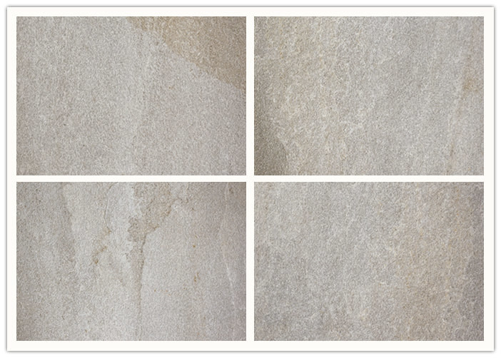 24x24 Size Bathroom Ceramic Tile Glazed Concave Convex Pattern Surface