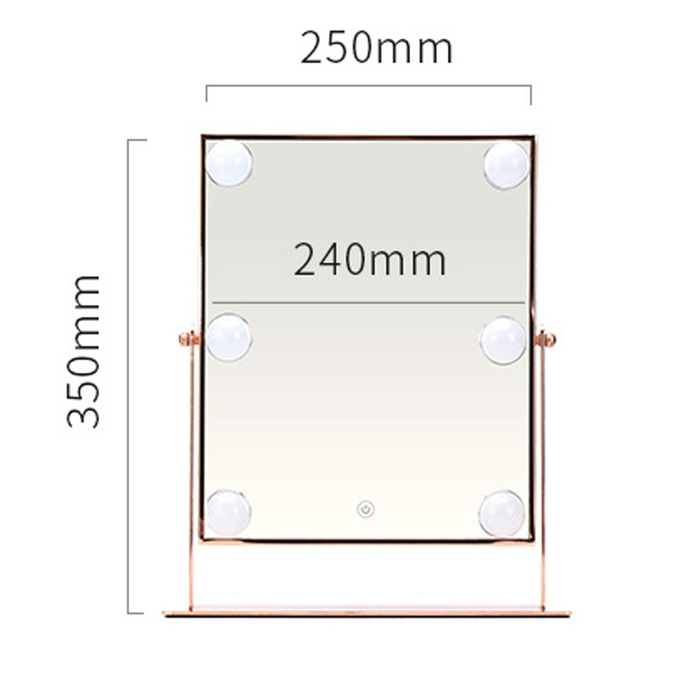 Processing customization Yes Full Wall Light Bulb Makeup Mirror for Hair Salon Vanity