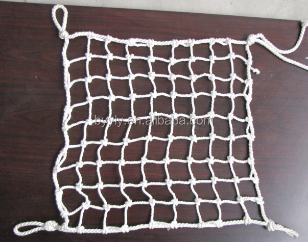 Outlet Customized 3 Strand Safety Cargo Nets For Port Or Ship