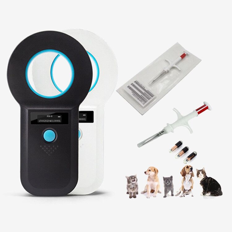 134.2Khz RFID Animal Tag Microchip Reader Dog Chip Pet Chip Scanner Reader