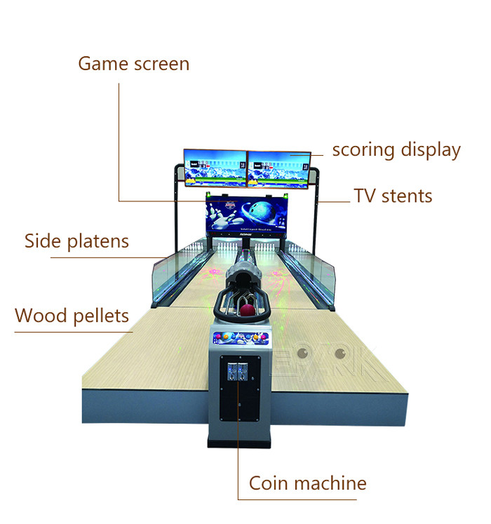 High Profit Amusement Game Bowling alley machine bowling lane machine entertainment equipment