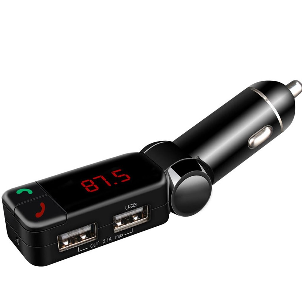 BC06 High Performance Digital Wireless Bluetooth Fm Transmitter in-Car Bluetooth Receiver Fm Radio Stereo Adapter