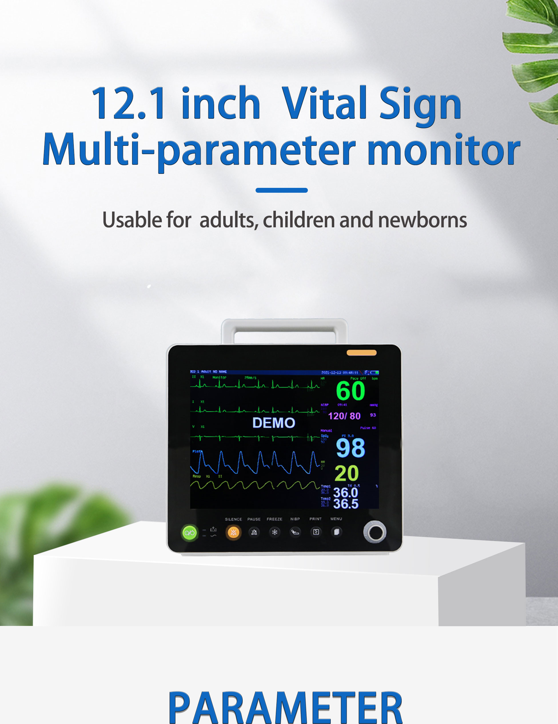 Plug And Play Flexible Semi Modular Patient Monitor