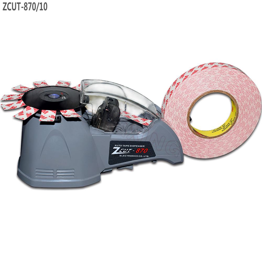 Multi-purpose small carousel tape dispenser automatic cutting tape machine ZCUT-870/RT-3700
