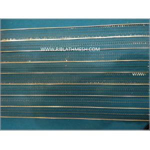 China Galvanized Rib Lath Mesh , Concrete Reinforcement Expanded Metal Flat Rib Lath on sale