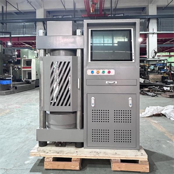Concrete Brick Compression Test Machine Equipment Hydraulic Pump Rated Pressure