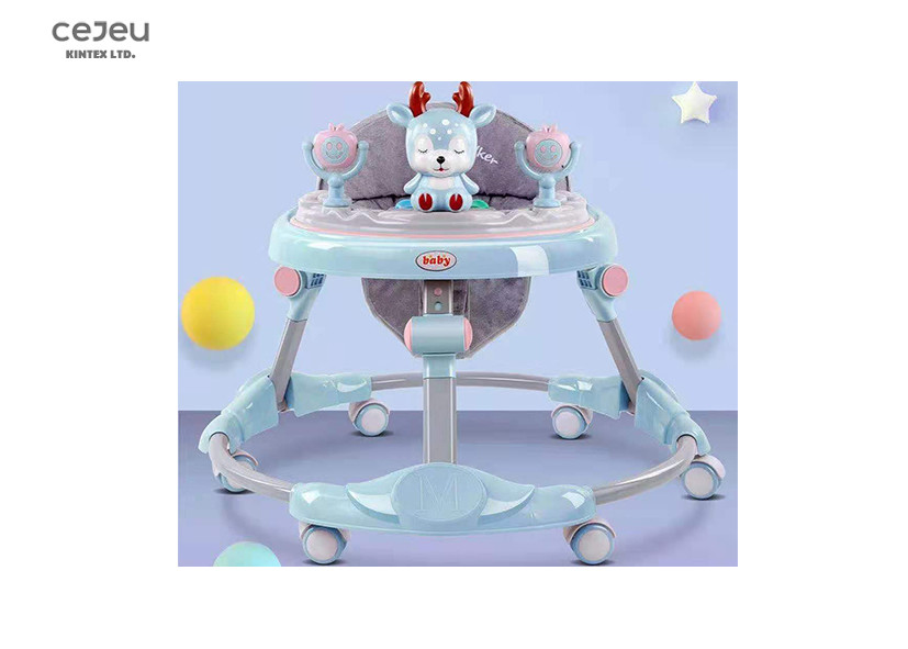6 Wheels Baby Foldable Walker 18.5KG