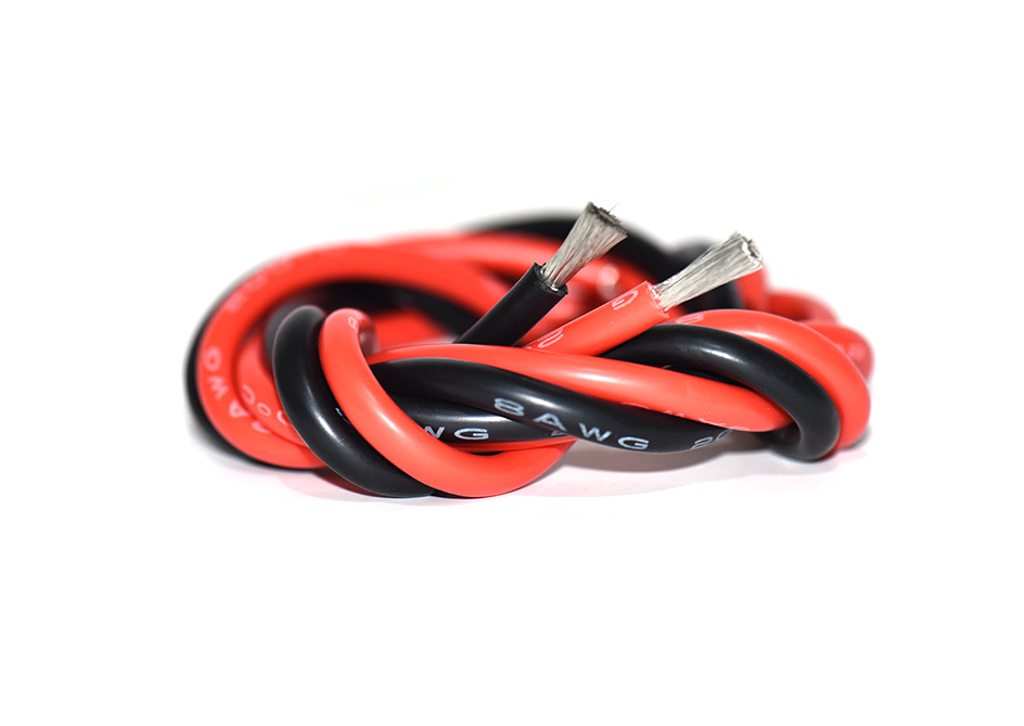 UPS Inverter Silicone Electrical Cable 16AWG 0.08mm Tin Plated Copper 600V