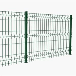China PVC Coated Perimeter Wall 3D Bent Wire Mesh Fence Welded Wire Mesh Fencing on sale