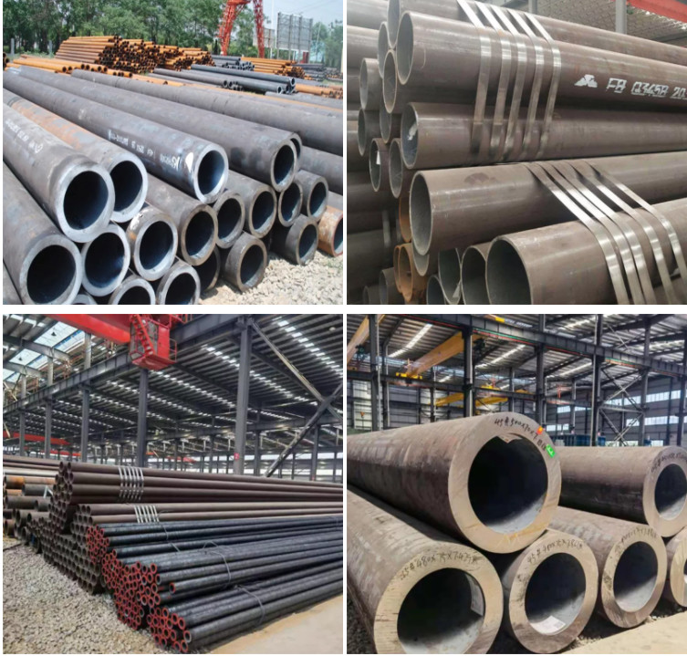 T11 T12 Seamless Carbon Steel Pipe Black Painting 6mm-254mm Outer Diameter