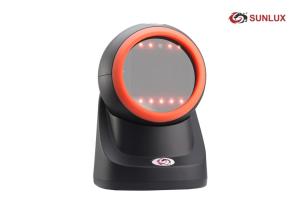  720P Image Sensor Adjustable 2D Desktop Barcode Scanner 1280x800 Pixel Manufactures