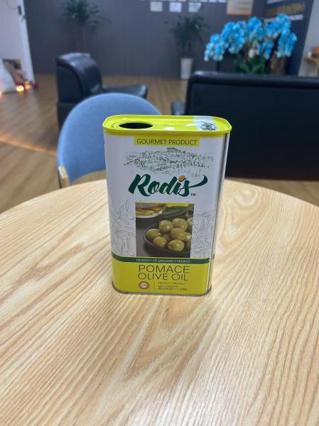 1L-15L of metal liquid packaging containers - Square edible oil cans, painted