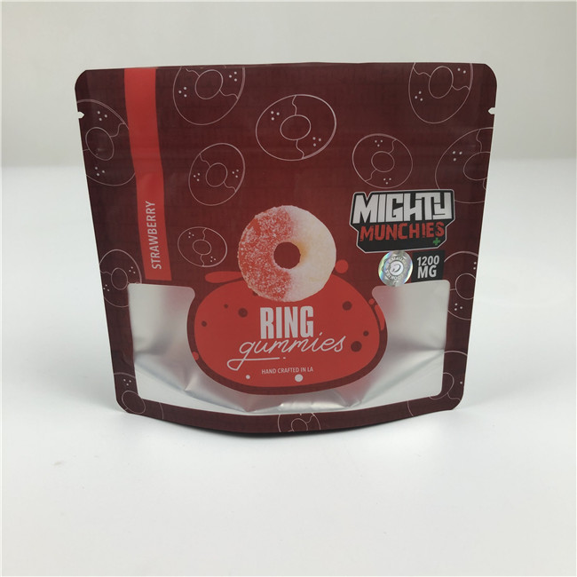 Professional Service Digital Printed Bags with Glossy/Matte Printing Finishing Gummy Edible Mylar Bags