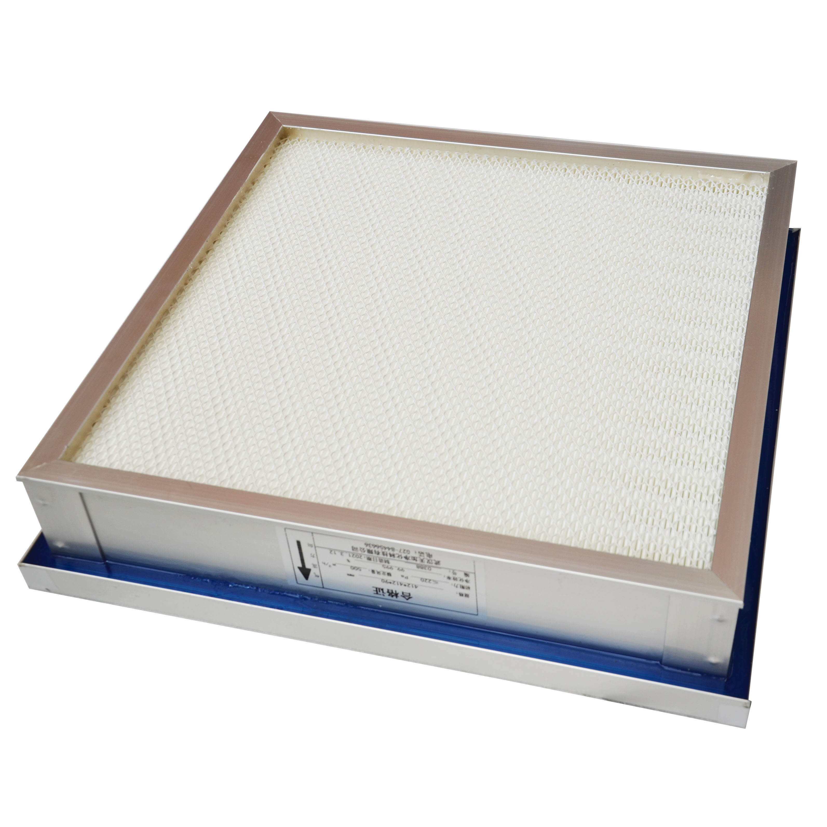 Liquid Tank HEPA Filters Air Sealing Cleanroom HVAC System Filter