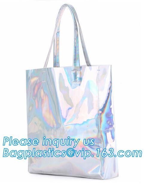 promotional PVC handle bag, Pocket Beach Shoulder Bags, Simple designed plastic beach bags, eco handle pvc blanket packi