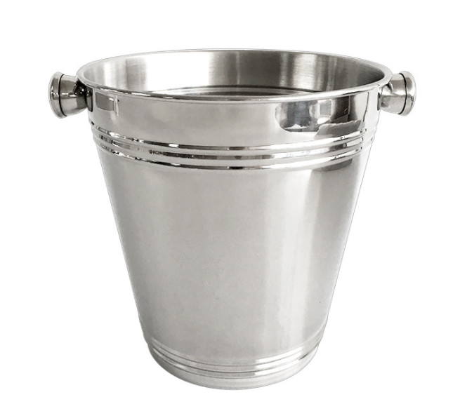 ISO9001 Stainless Steel Wine Container 3L Personalised Wine Cooler Bucket