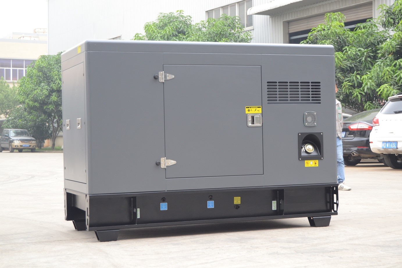 Perkins Low Noise Portable Diesel Generator 220v 25 Kw 3 Phase Generator 404D-22TG