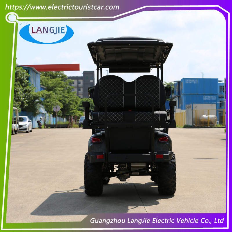 Factory 48V 4 Seater Electric Buggy Vehicle Electric Golf Cart With Lead-Acid Battery