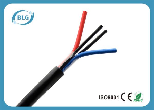 Lightweight Insulated Copper Cable , Oil Resistance Insulated Stranded Copper