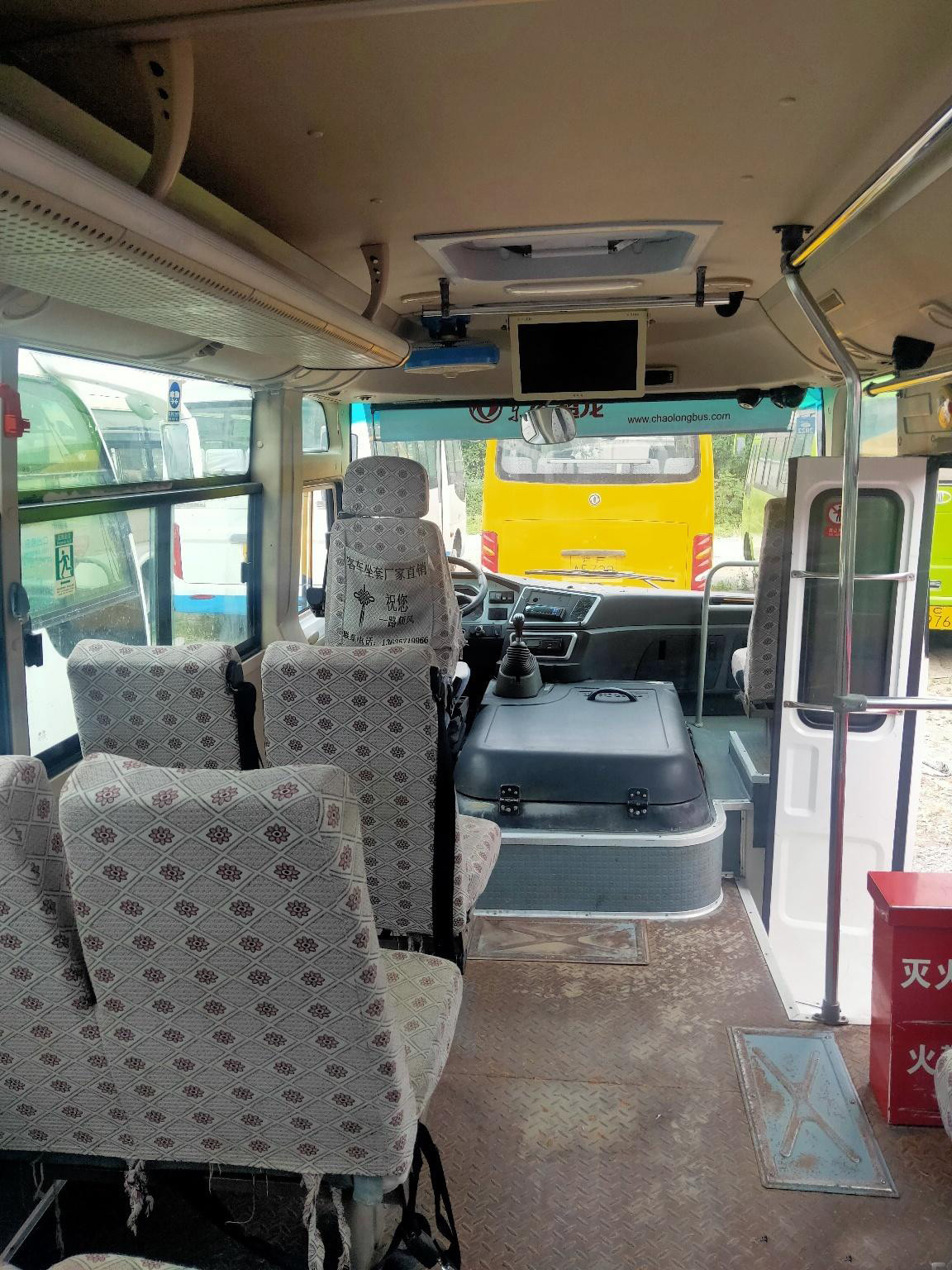 Dongfeng 19 Seats Used Passenger Bus Second Hand Euro 3 RHD Lhd City Coach