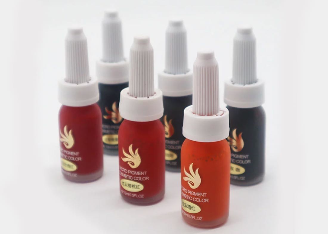 Natural Plants Extra Liquid Permanent Makeup Pigments Eyebrow Tattoo Microblading Color Ink