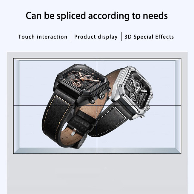 32" 43" 49" 55" 65" Transparent LCD Display Box High Resolution Touchscreen