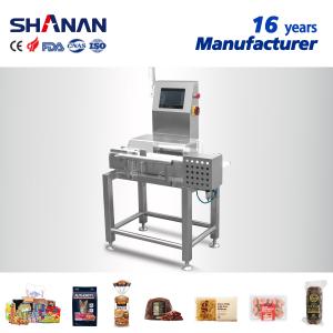  Customized Industrial Packaging Line Weight Checking Drop-Down Conveyor Reject Checkweigher Manufactures