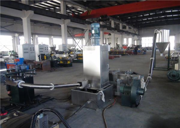 ABB Inverter Brand Filler Masterbatch Machine 500rpm Gearbox Revolution Speed