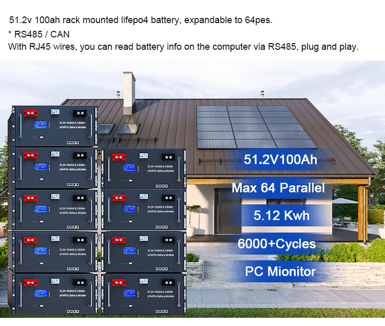 OEM ODM LiFePO4 lithium battery 48V 100AH 200AH Deep Cycle For for solar system LiFePO4 energy storage battery