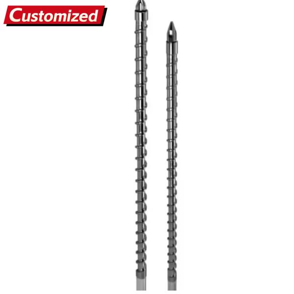 Customized Screw and Barrel for Injection Molding Machine Barrel widely used