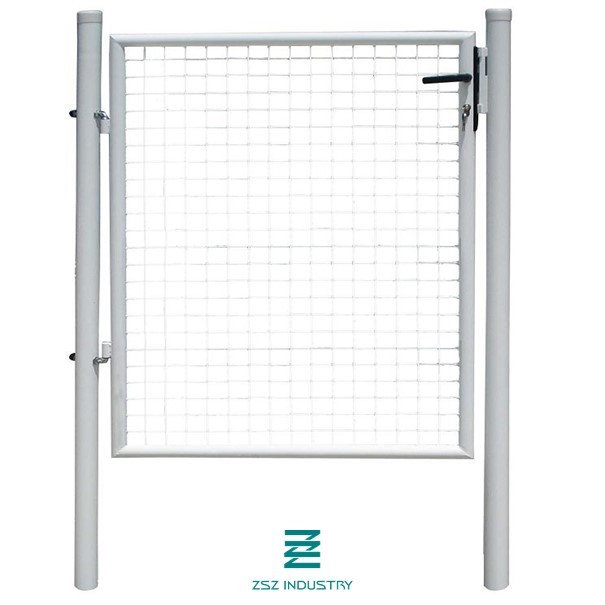 Powder Coating Wire Mesh Fence Gate For Security 1000mm 1500mm Width