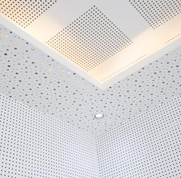 Lightweight Acoustic Sound Insulated Suspended Ceiling Tile Panel for Decorative