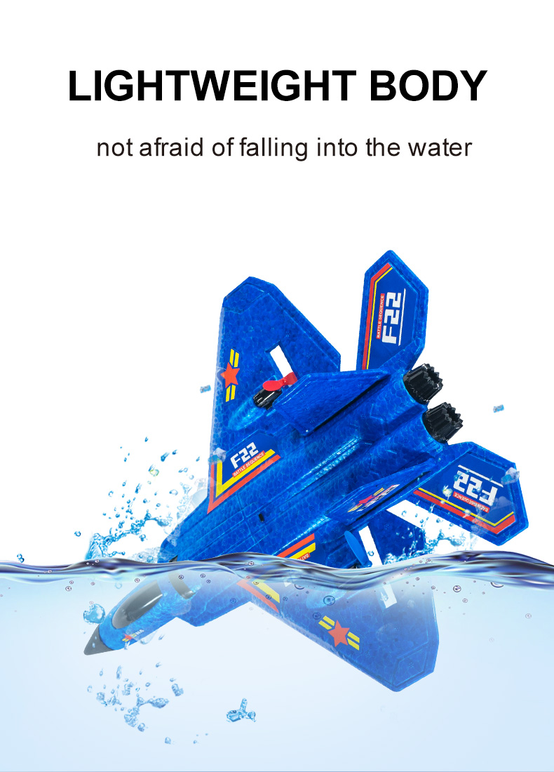 AA Controller Battery Rc Airplanes Toy For Boys Girls Kids Beginners 2.4ghz 2 Remote Control Plane with Ready-to-Go Assembly