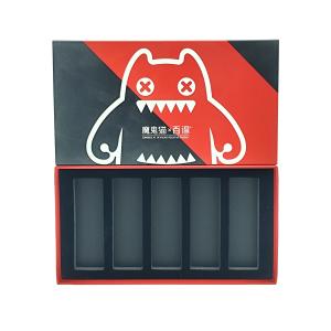 Customized Size Drawer Box with Matt Lamination Varnishing and Embossing for