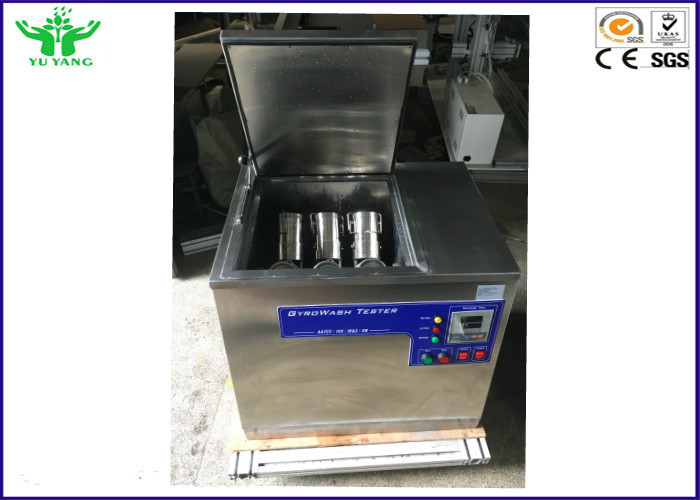 Ac 380v Colour Washing Fastness Tester 40 ± 2r / Min Rotation Speed