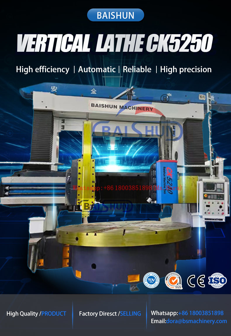 Ck5225 Cnc Metal Lathe Turning Vevor Mesin Bubut Machine Price Cnc Machines Machining Speed