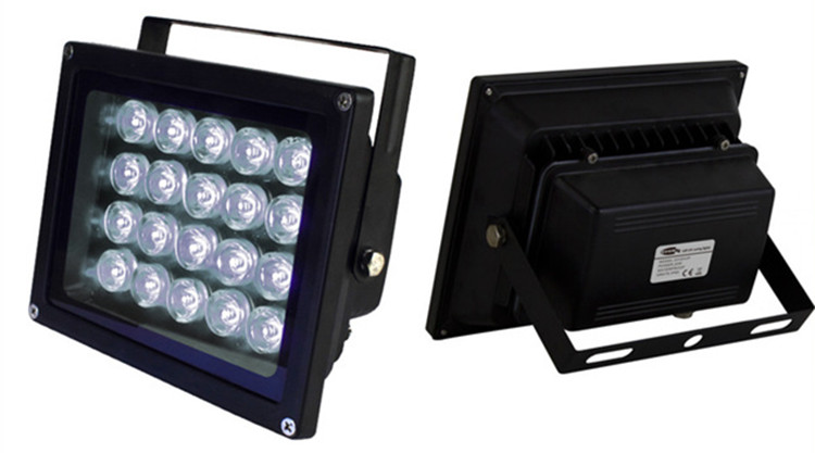 395Nm Aluminum Outdoor LED Flood Lights , Ultraviolet Flood Light For Party Decoration