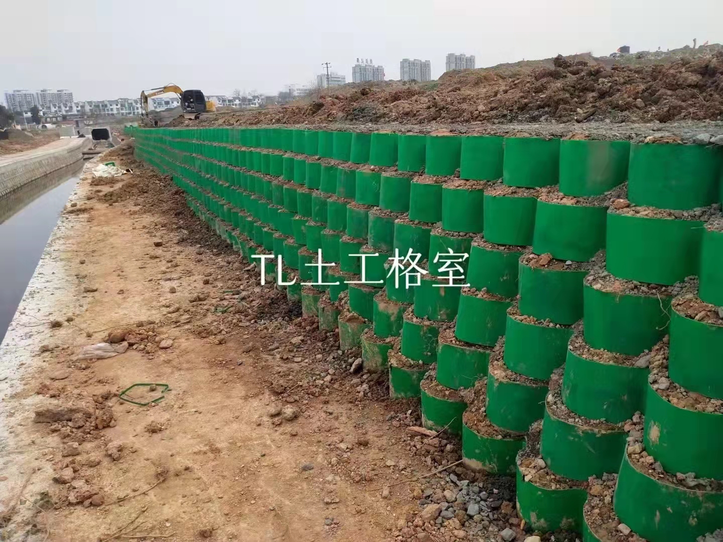 50mm-250mm Height HDPE Retaining Wall Road Reinforcement Geocell for Landslide Support